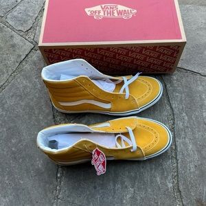 VANS Sk 8 High Top  Yellow